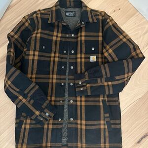 Carhartt Men’s Plaid Lined Work Jacket